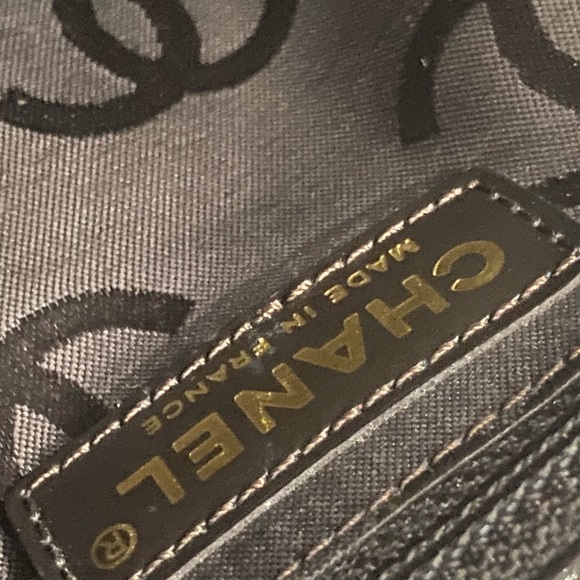 Chanel Caviar dark brown Timeless Cc tote - Picture 12 of 14